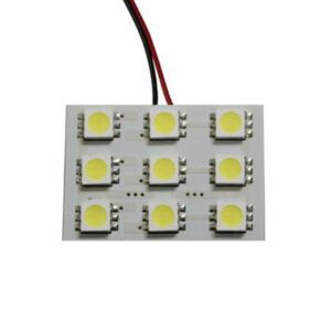 RS-5050-9DOME-A - 9 Chip 5050 LED Dome Panel (Amber) (Each)