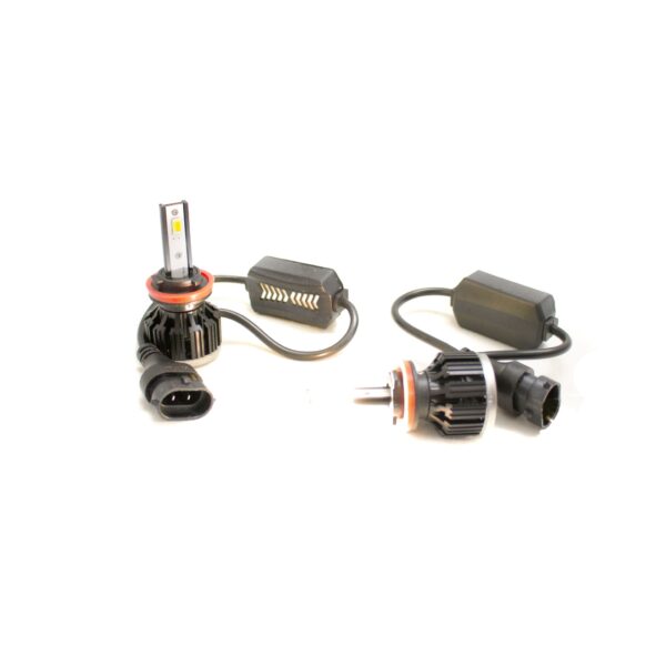 H11AWK - H11 GOLDEYE Series 3K 5K and 6K Switchback LED conversion MICRO-FITMENT kit