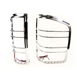 RS-0713CHEVY2-TLB - 07-13 Silverado 1500/2500 LED Taillight Bezel w/ Brake/Running Lights (Chrome)