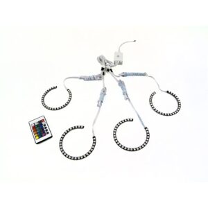 RS-106MM-RGB - 4.2in (106MM) LED RGB Multi-Color Universal Halo Kit