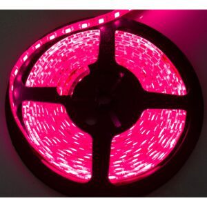 RS-3528-5MPK - 16ft (5M) 3528 LED Tape Strip Reel Lighting (Pink)