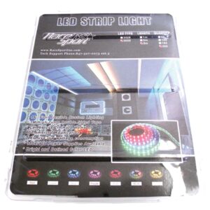 RS-5M-3528-RGB-110V - 16ft (5M) 110V 20-Color RGB Multi-Color 3528 LED Strip w/ Remote