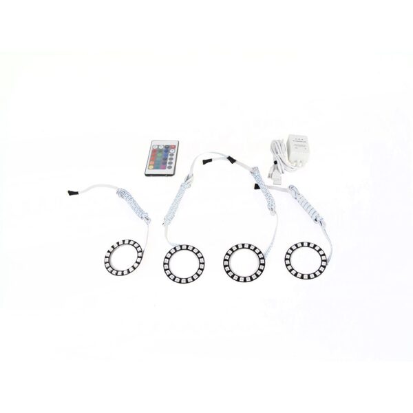 RS-60MM-RGB - 2.4in (60MM) LED RGB Multi-Color Universal Halo Kit