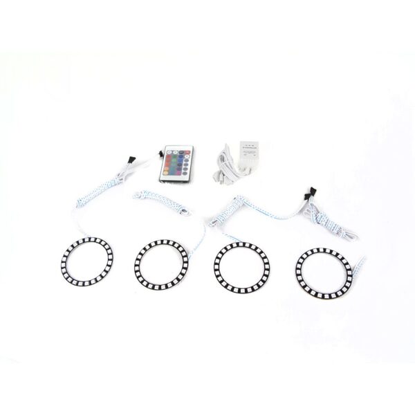 RS-80MM-RGB - 3.1in (80MM) LED RGB Multi-Color Universal Halo Kit