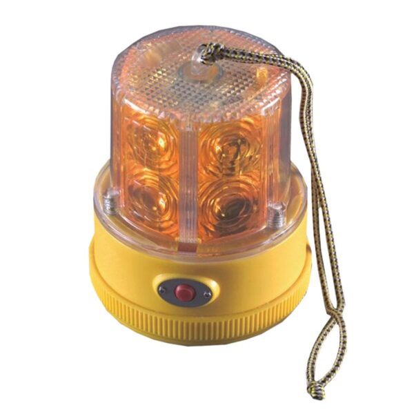 RS-A-2PSLM - Battery Operated Portable Vehicle to Vehicle Safety LED Beacon (Amber)