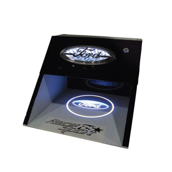 RS-GS-DISPLAY - 3D Logo Badge & Ghost Shadow Countertop Display