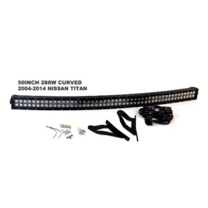 RS-L34-288W - 04-14 Nissan Titan 4WD/2WD Comple LED Light Bar Kit