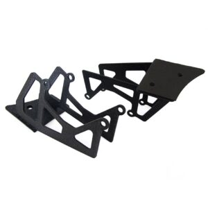 RS-NR-L14 - 07-17 Jeep Wrangler Dual 3x3in Spot Light Window Pillar Brackets (Type 1) (Pair)