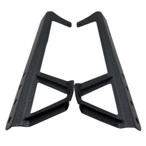 RS-NR-L19-2 - 07-15 Jeep Wrangler TJ (2 Door) 50in Light Window Frame Mount Brackets (Pair)