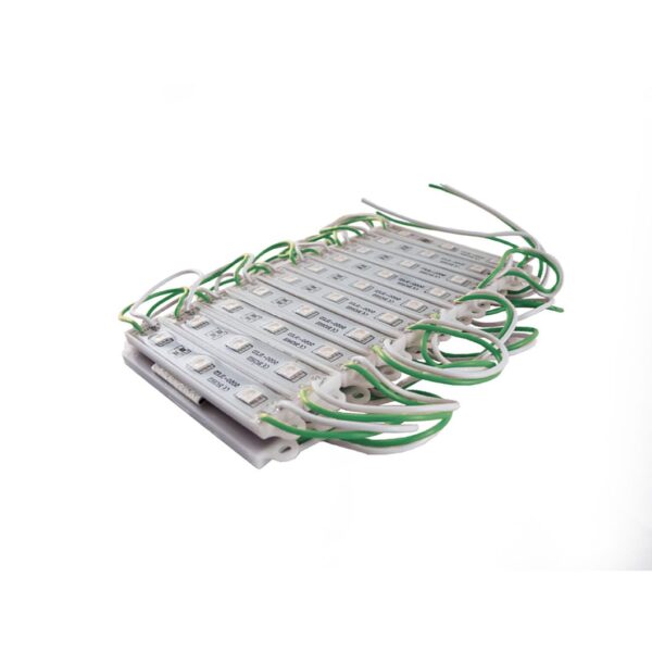 RS-POD5050-9FT-G - 9ft 20-Module 5050 LED Pod Strip Light Kit (Green)