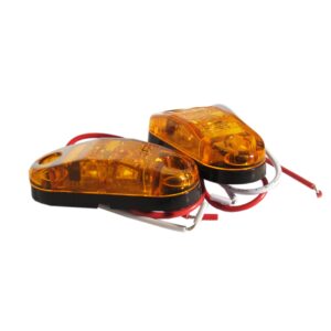 RS-STROBE2.5-2HA - 2.5x1in 12V LED Marker Strobe (Amber) (Pair)