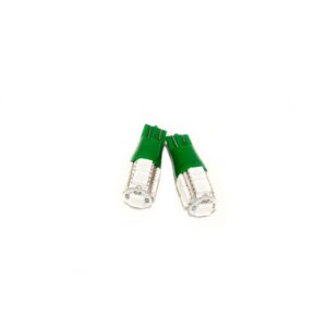 RS-T15-G-5050 - T15 9-Chip 5050 LED Replacement Bulbs (Green) (Pair)