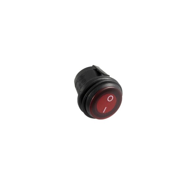 RS-WP12A-R - Waterproof 12V/12A LED Rocker Switch (Red)