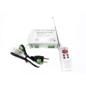 RS-WRGBRCV2 - RGB Multi-Color RF Controller for 110V 5050 Atmosphere Strips