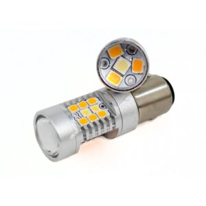 RS1157HPWY - 1157 Hi-Power Switchback LED Replacement Bulbs (White/Amber) (Pair)