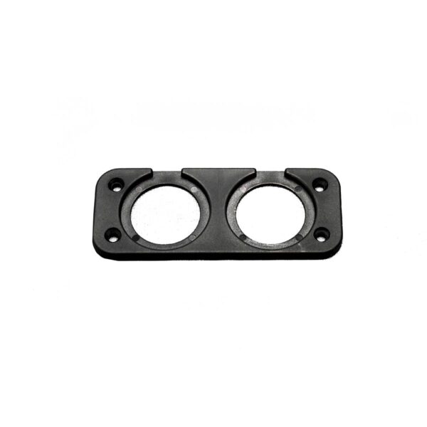 RS2HRP - Two-Hole Rear Panel Mount for Round Digital Voltage Gauges