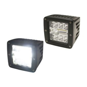 RS3X3ECO - 3x3in ECO-LIGHT Series LED Hi-Power Cube Style Auxiliary Lights (Pair)