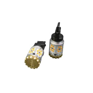 RS7440NRFA - 7440 NO-RAPID Turn Signal LED Bulbs (Amber) (Pair)