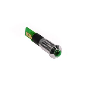 RS8MMG - 8mm Flush Mount LED Indicator Light (Green)