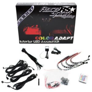 RSIKIT - ColorADAPT Adaptive RGB LED Flexible Interior Kit w/ Key Card RGB Remote