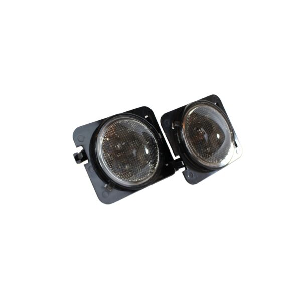 RSJ13SLT - 07-17 Jeep JK 4W/80LM Front Side Markers w/ Smoked Lenses (Pair)