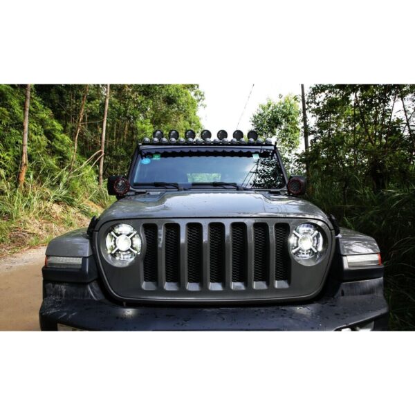 RSJL02 - Plastic Jeep JL 7in Headlight Mounting Bracket