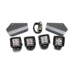 RSL17-12w - Ford F150 4x12W CREE Square Cube Light Kit w/ L17 Ford F150 Fog Lamp Bracket