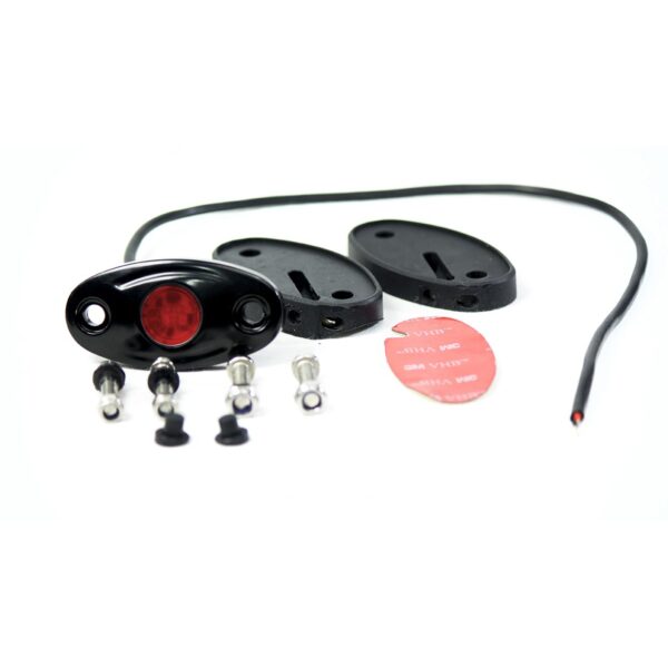 RSLDPODR - Single 9W LED Rock Light (Red) (Each)