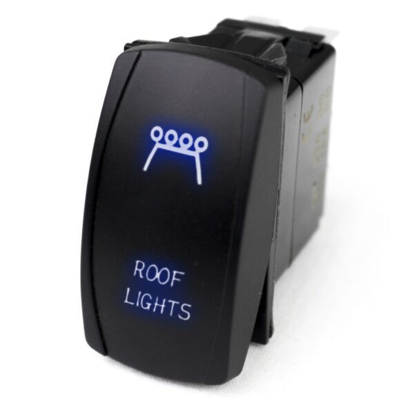 RSLJ15B - LED Rocker Switch w/ Blue LED Radiance (Roof Lights)