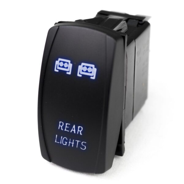 RSLJ60B - LED Rocker Switch w/ Blue LED Radiance (Rear Lights)