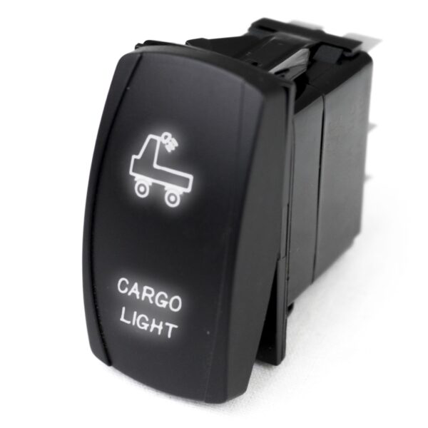 RSLJ68W - LED Rocker Switch w/ White LED Radiance (Cargo Light)