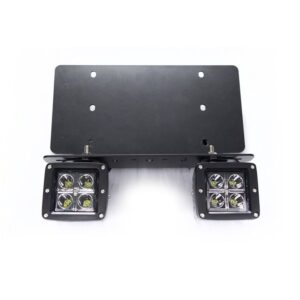 RSNRL62-2 - US License Plate Bracket w/ (2) Street Series 3xin3 LED Cubes 2,800 LUX