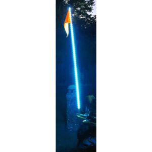 RSQG5FTB - 5ft 5050 LED Lighted Whip (Blue)