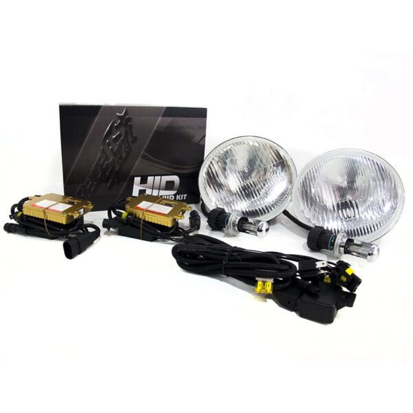 VS-JEEP0006-10K - 2000-2006 Wrangler HID Kit & 7in Lenses H4 Vehicle Specific HID Kit w/ All Parts