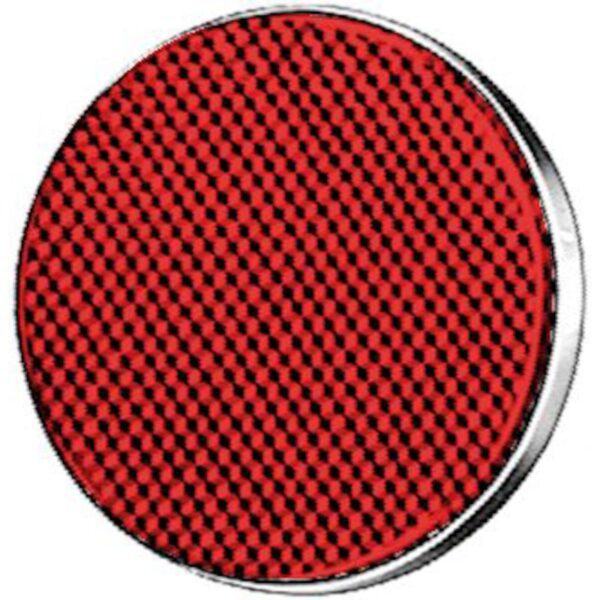 2016 Red 85mm Round Reflex Reflector