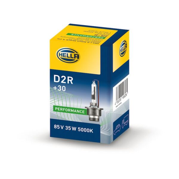 HELLA D2R 5000 K Performance Series Xenon Light Bulb