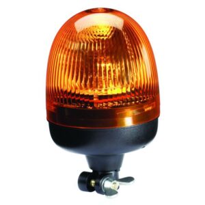 KL RotaCompact Amber Beacon Flange Mount 24V