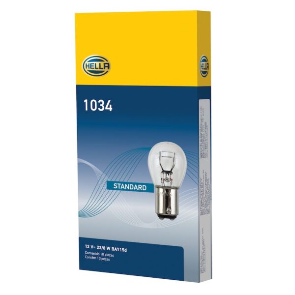 HELLA 1034 Standard Series Incandescent Miniature Light Bulb