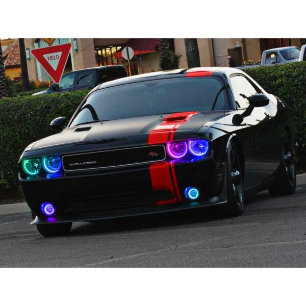 1292-504 - Dodge Challenger 2008-2014 ORACLE LED Waterproof Halo Kit