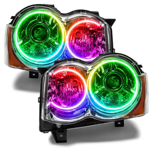 1298-334 - Jeep Grand Cherokee 2008-2010 ORACLE ColorSHIFT Halo Kit