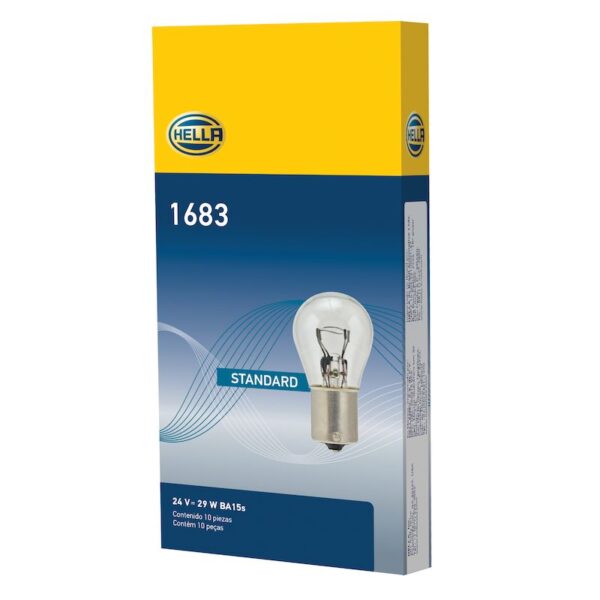 HELLA 1683 Standard Series Incandescent Miniature Light Bulb