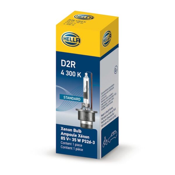 HELLA D2R 4300 K Standard Series Xenon Light Bulb