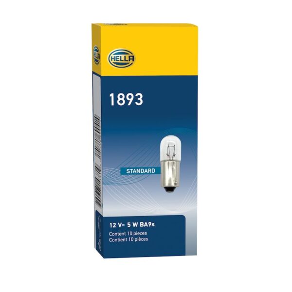 HELLA 1893 Standard Series Incandescent Miniature Light Bulb