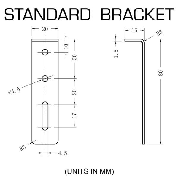 2083-504 - ORACLE LED Illuminated Wheel Ring Brackets