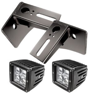 2142-504 - ORACLE Jeep JK Lower Windshield Mount Brackets + Lights Combo