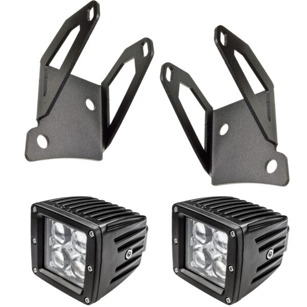 2150-504 - ORACLE Jeep JK Single Mounting Pillar Brackets + Lights Combo