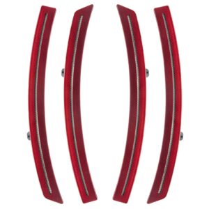 3976-019 - Chevrolet Corvette C7 Sidemarkers - Clear - Long Beach Red Metallic Tintcoat