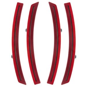 3976-020 - Chevrolet Corvette C7 Sidemarkers - Tinted - Long Beach Red Metallic Tintcoat