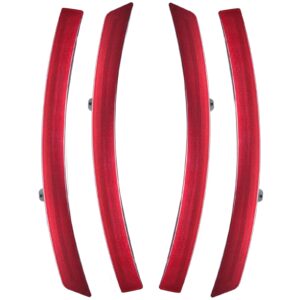 3965-504 - Chevrolet Corvette C7 Sidemarkers - Ghosted - Crystal Red Tintcoat