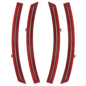 3983-019 - Chevrolet Corvette C7 Sidemarkers - Clear - Long Beach Red